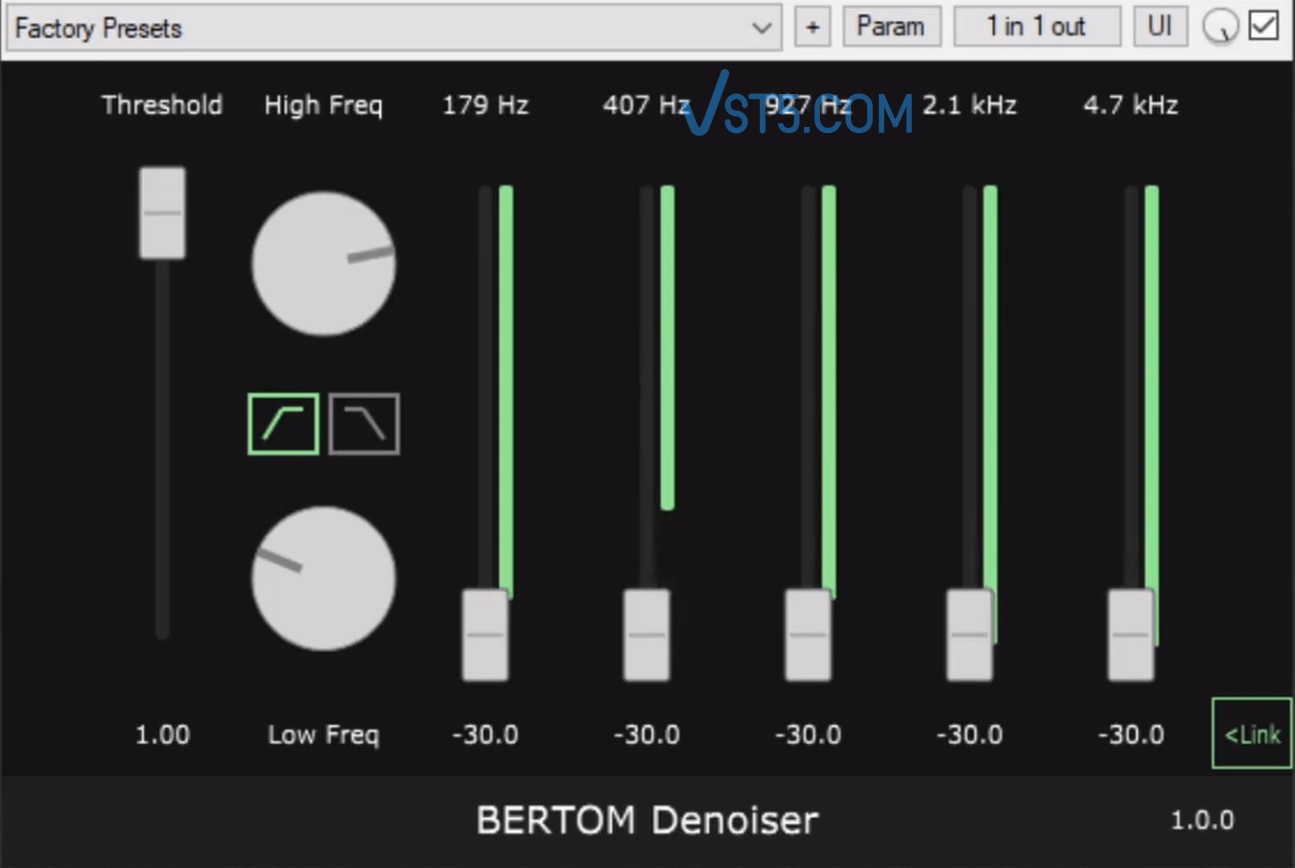Bertom Denoiser VST AU x64 x86 WiN MAC v1.2.0 免费好用的降燥插件-VST5-娱乐音频资源分享平台