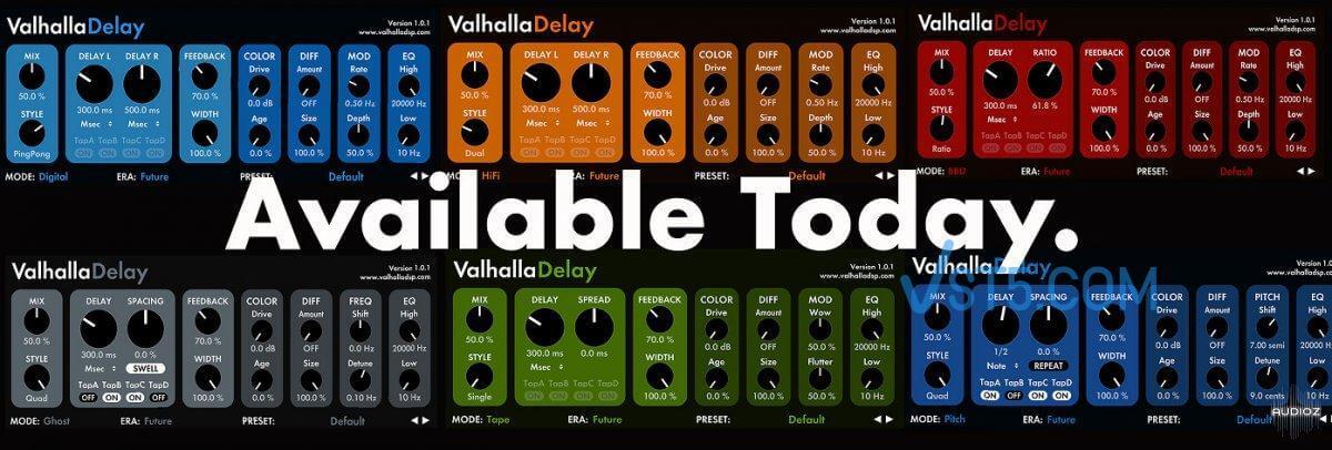 ValhallaDSP bundle 2020 CE-V.R Rev2-VST5-娱乐音频资源分享平台