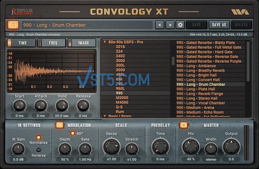 Impulse Record Wave Arts Convology XT Complete v1.18-V.R-VST5-娱乐音频资源分享平台