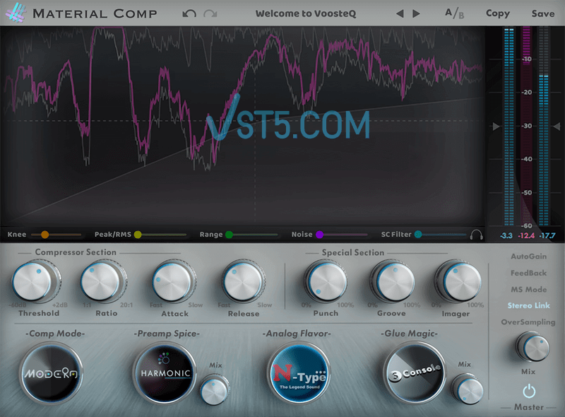 VoosteQ Material Comp v1.0.5c-RET-VST5-娱乐音频资源分享平台