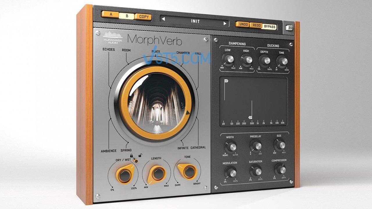 Muramasa Audio MorphVerb v1.1 Incl Patched and Keygen-R2R 可以融合2种风格的混响-VST5-娱乐音频资源分享平台