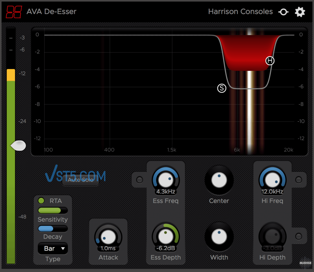 Harrison AVA De-Esser v2.0.1 Incl Patched and Keygen-R2R 齿音消除插件-VST5-娱乐音频资源分享平台