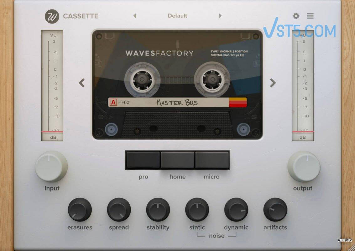 Wavesfactory Cassette v1.0.4 Incl Patched and Keygen-R2R  80 90后怀旧必备-VST5-娱乐音频资源分享平台