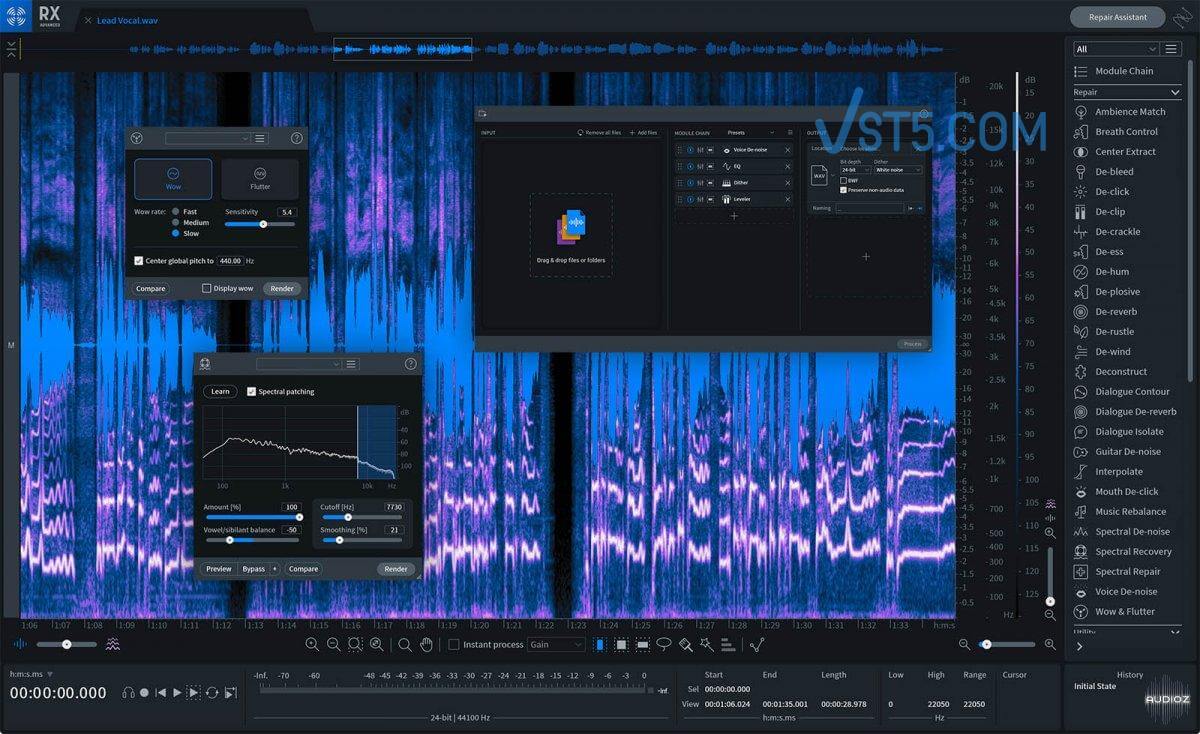 iZotope RX 8 Audio Editor Advanced v8.0.0-R2R-VST5-娱乐音频资源分享平台