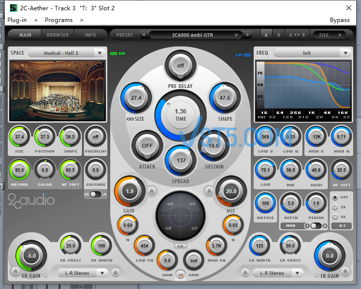 2CAudio Aether 1.6.0 顶级混响器-VST5-娱乐音频资源分享平台