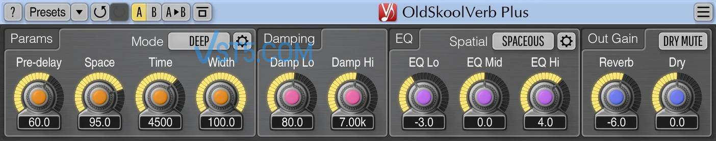 Voxengo OldSkoolVerb Plus v1.3 x86 x64 Incl Keygen-R2R 立体声算法混响-VST5-娱乐音频资源分享平台