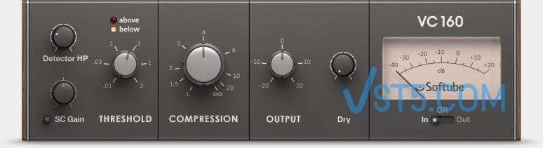 Native Instruments Vintage Compressors VC 160 1.3.1-R2R 经典复古压缩效果器-VST5-娱乐音频资源分享平台