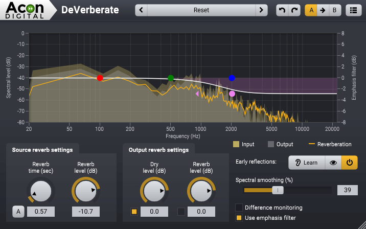 Acon Digital DeVerberate 2 v2.0.7 Incl Keygen-R2R 混响消除插件 减少现有录音中的混响-VST5-娱乐音频资源分享平台