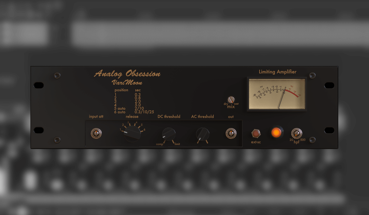 Analog Obsession VariMoon v5.0 WiN x64 [FREE] 压缩限制器-VST5-娱乐音频资源分享平台