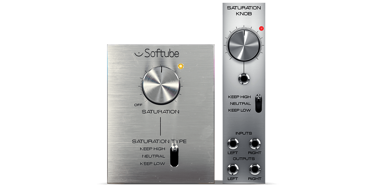 Softube Saturation Knob v2.5.9-R2R 免费的饱和器插件-VST5-娱乐音频资源分享平台