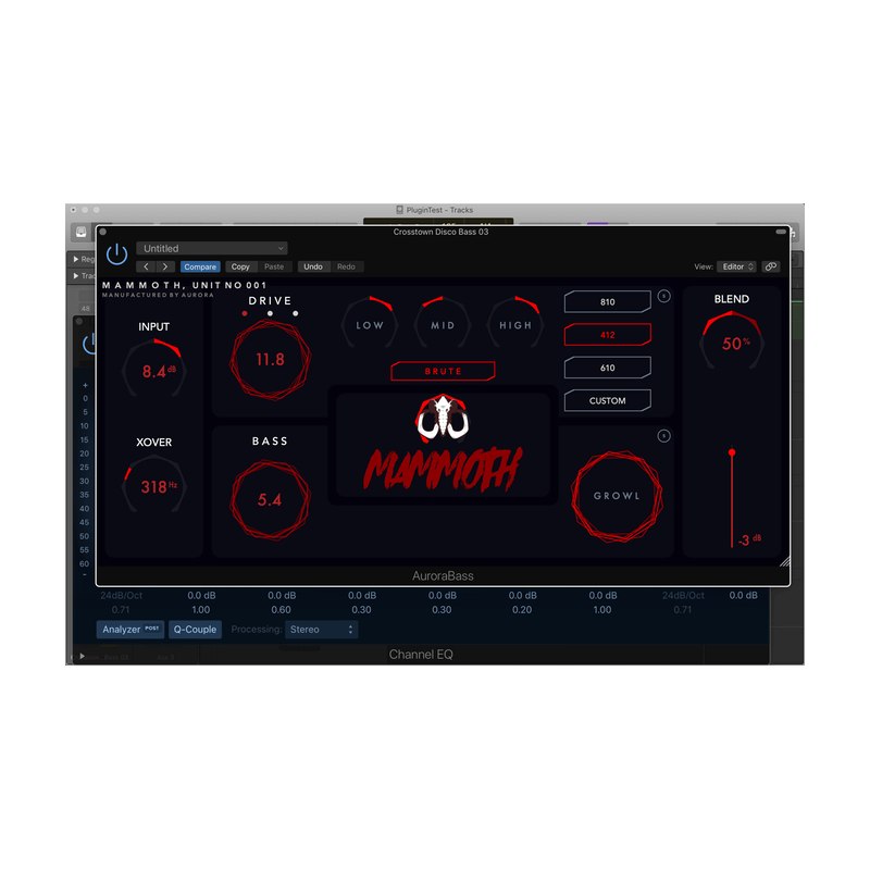 Aurora DSP Mammoth v1.2.1-R2R 低音最大化插件-VST5-娱乐音频资源分享平台