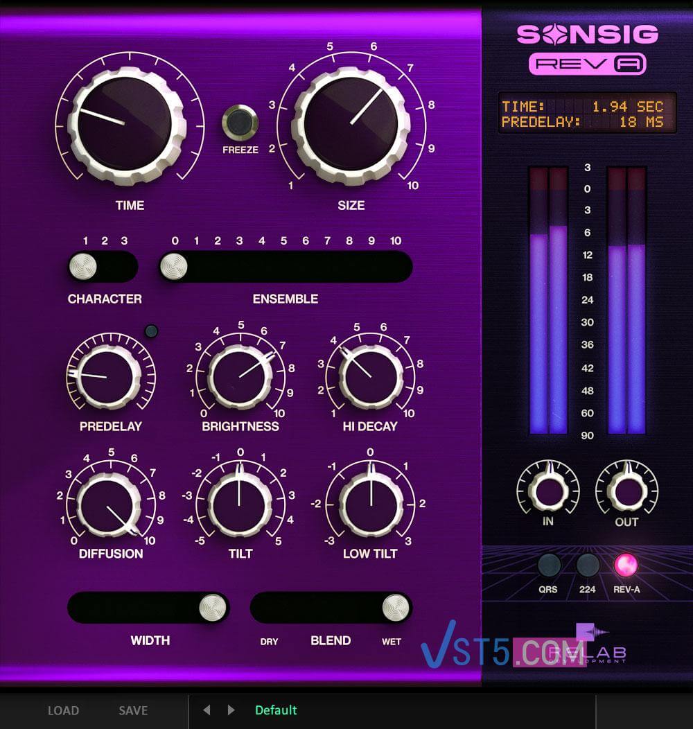 ReLab Sonsig Rev-A v1.0.1-R2R 强大的混响效果器-VST5-娱乐音频资源分享平台