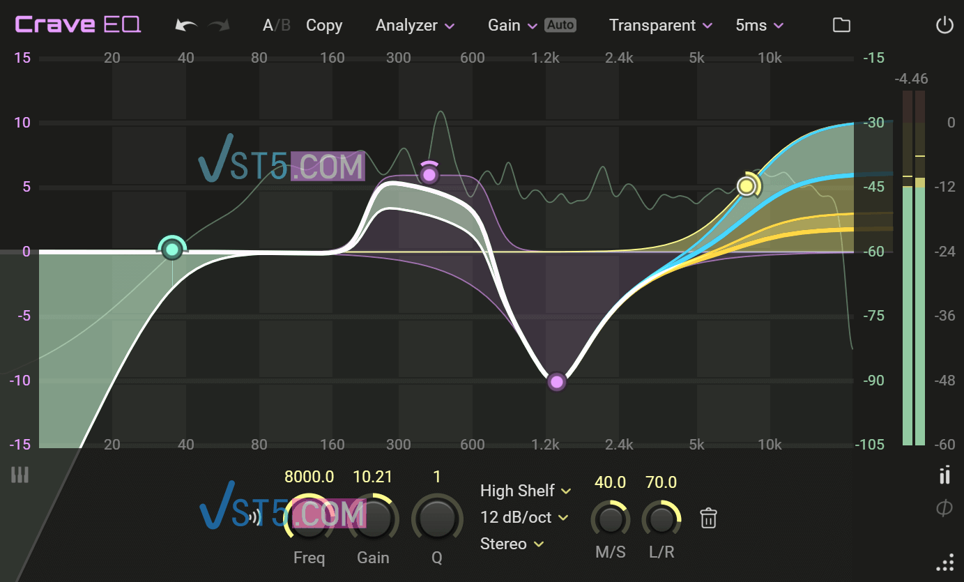 Crave DSP Crave EQ v1.4.13 CE-V.R 高水准数字均衡器-VST5-娱乐音频资源分享平台