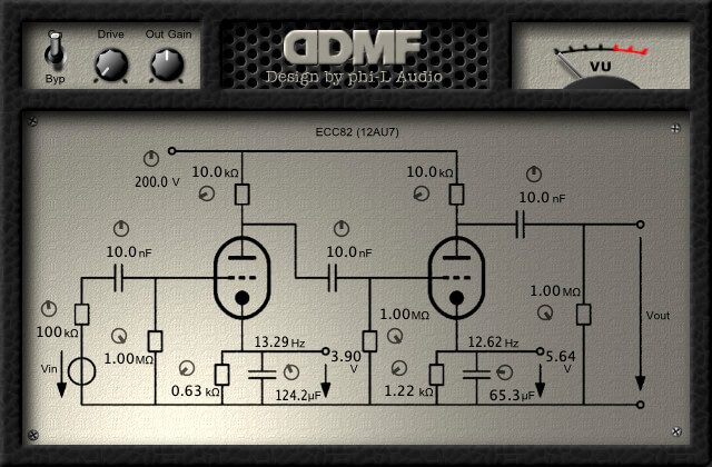 DDMF phi-L Audio Tube Preamp v2.0.2 x64 x86 VST VST3 AAX[FREE] 免费的电子管前置放大器-VST5-娱乐音频资源分享平台