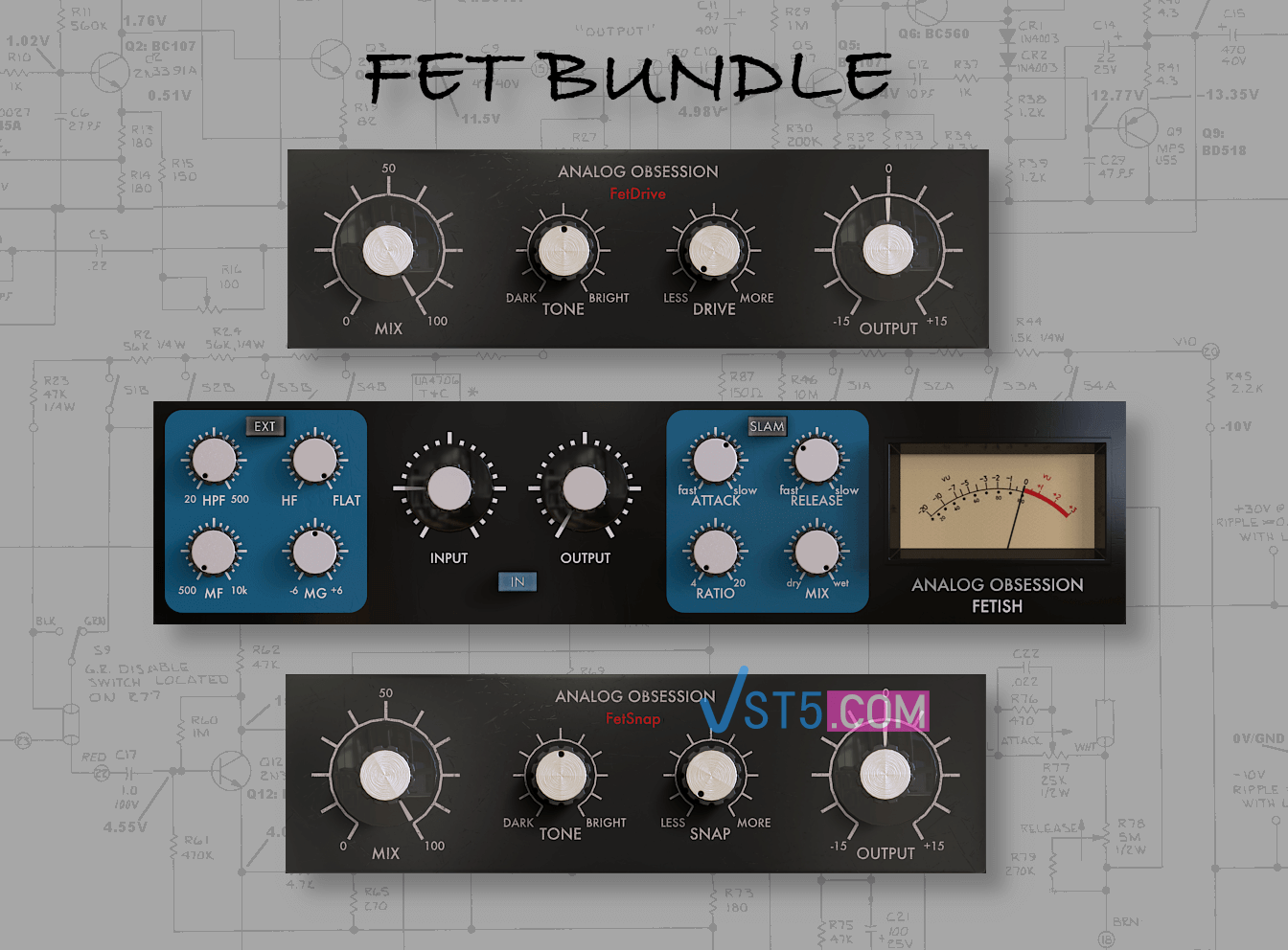 Analog Obsession Fet Bundle 2021.06.01[FREE]-VST5-娱乐音频资源分享平台