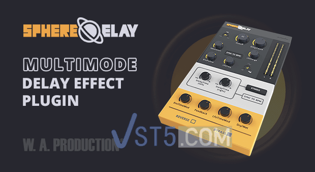 W. A. Production SphereDelay v1.0 x86 x64-VST5-娱乐音频资源分享平台