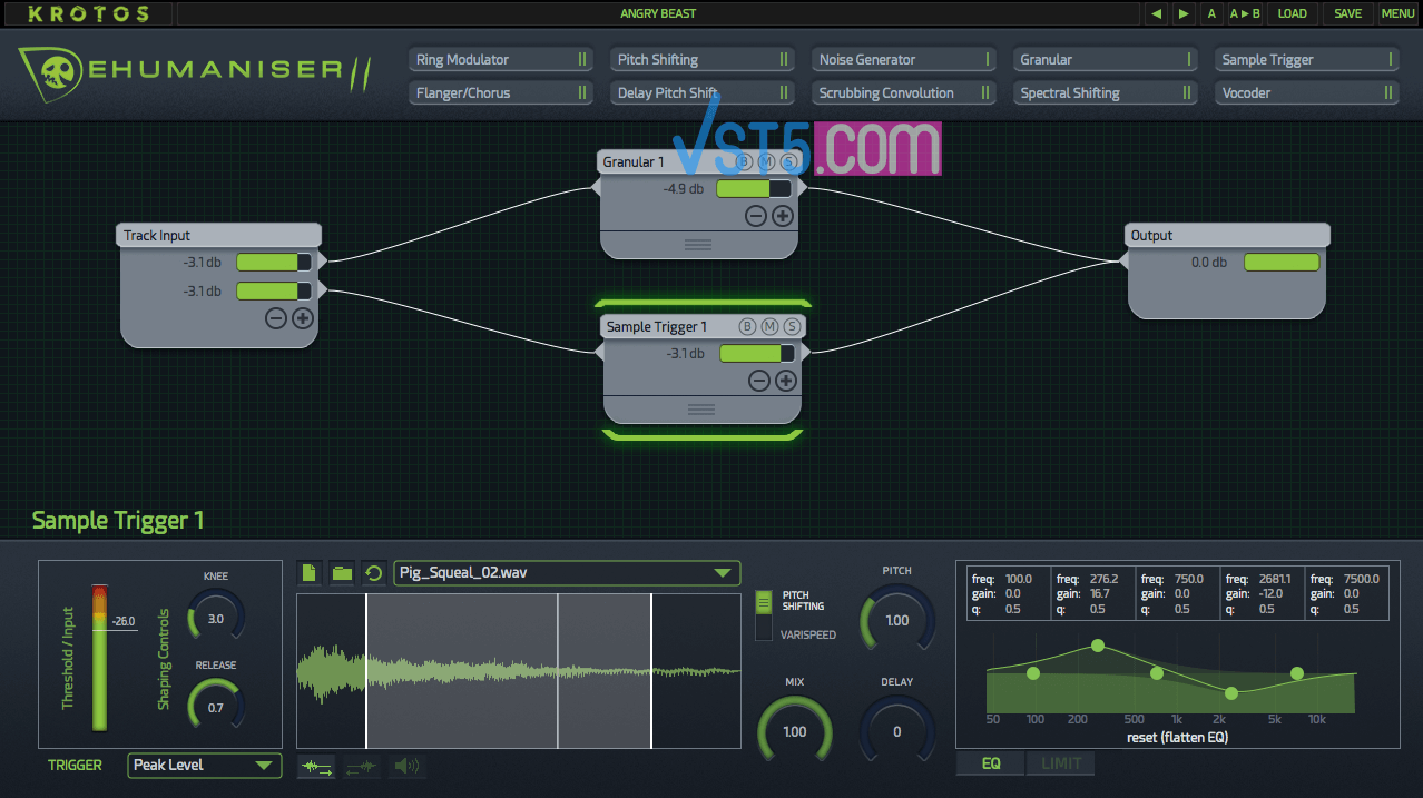 Krotos Dehumaniser II v1.3.3-RET 非常强大的人声特效处理器-VST5-娱乐音频资源分享平台