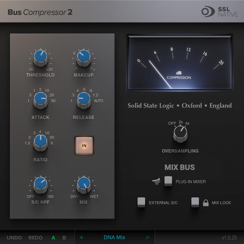 Solid State Logic Native Bus Compressor 2 v1.0.0.36-RET-VST5-娱乐音频资源分享平台