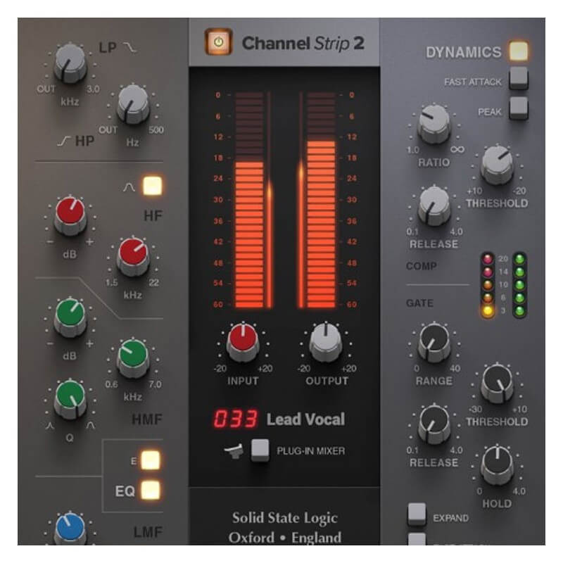 Solid State Logic Native Channel Strip 2 v1.0.0.36-RET  SSL通道条-VST5-娱乐音频资源分享平台