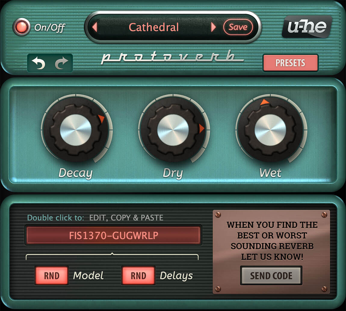 U-he Protoverb v1.0.1 x64 x86 [FREE]  免费的原型混响-VST5-娱乐音频资源分享平台