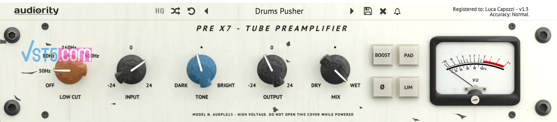 Audiority Pre-X7 v1.4.0 Incl Patched and Keygen-R2R  模拟前置放大器-VST5-娱乐音频资源分享平台