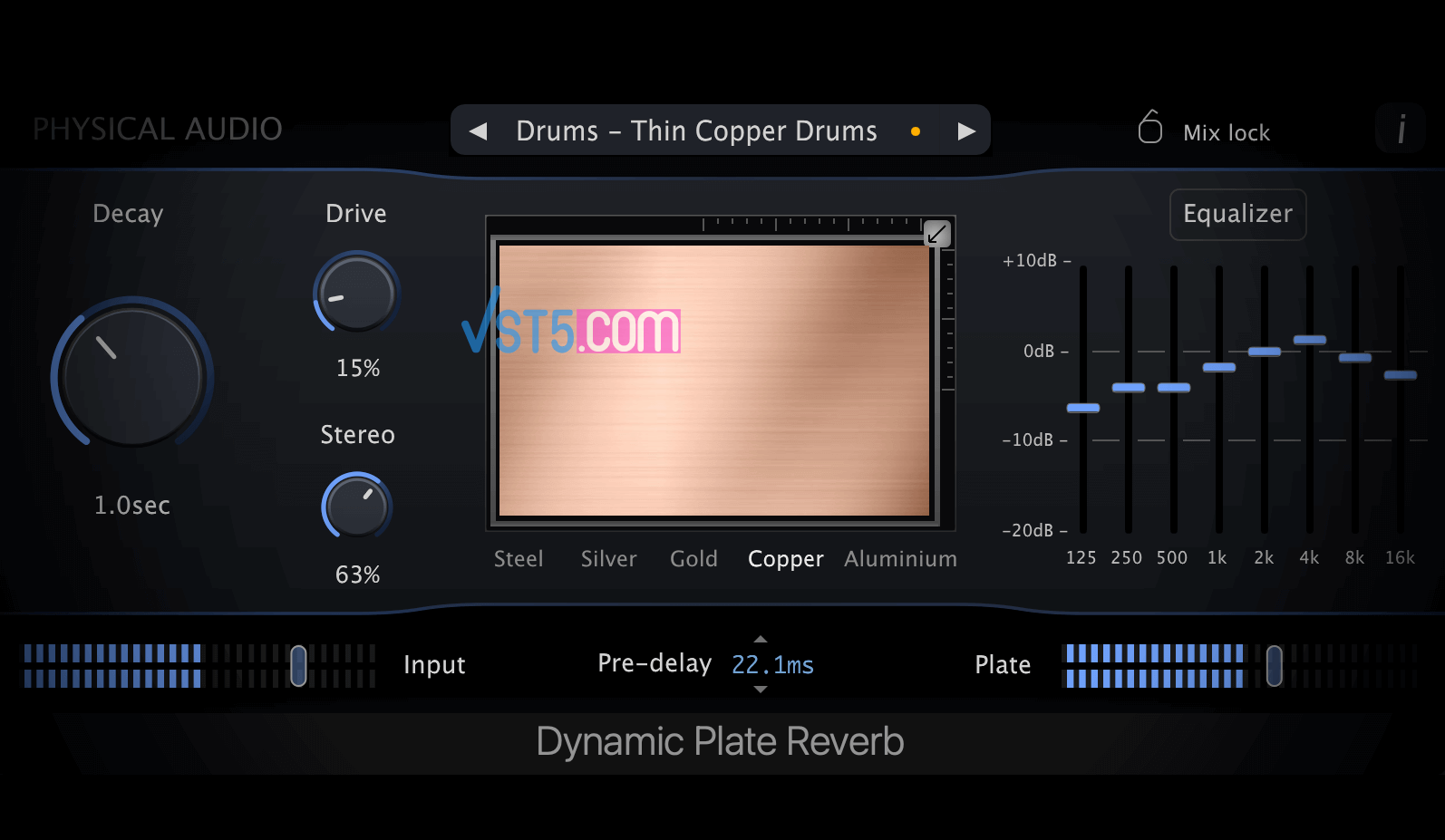 Physical Audio Dynamic Plate Reverb v3.1.3 Incl Keygen-R2R  经典板式混响-VST5-娱乐音频资源分享平台