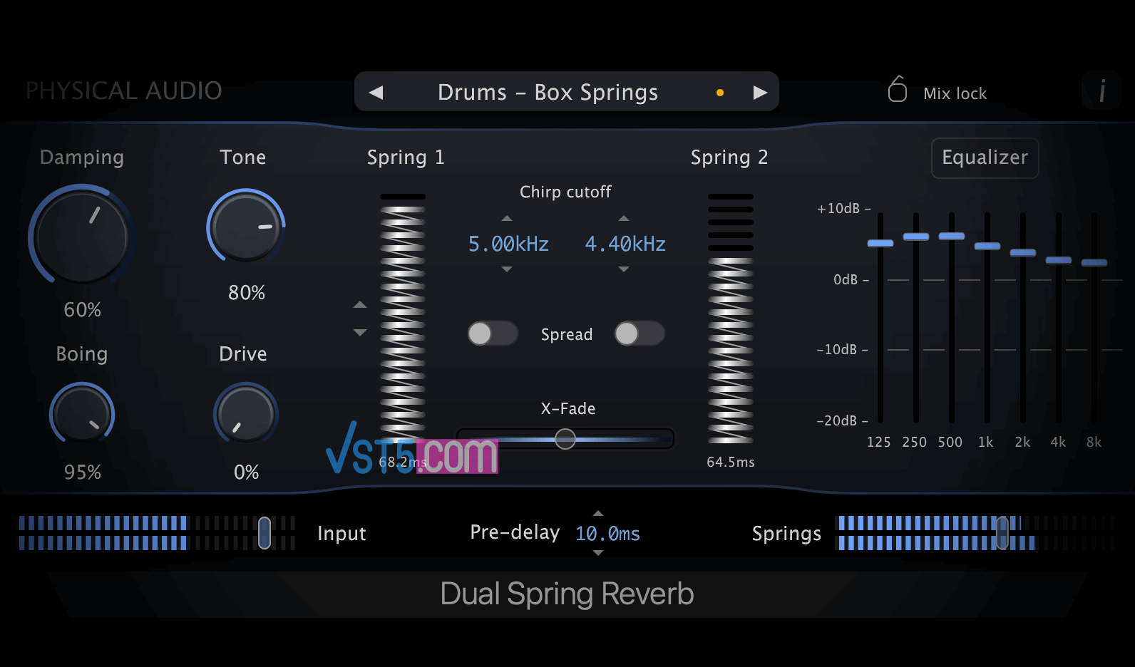 Physical Audio Dual Spring Reverb v3.1.3 Incl Keygen-R2R  弹簧混响-VST5-娱乐音频资源分享平台