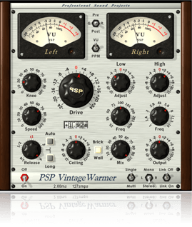 PSPaudioware PSP VintageWarmer2 v2.9.0-R2R  温暖模拟饱和器-VST5-娱乐音频资源分享平台