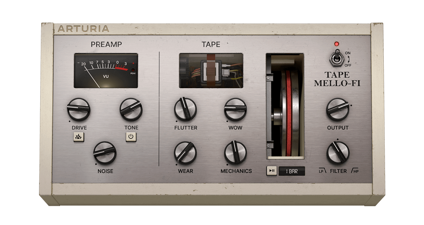 Arturia Tape MELLO-FI v1.0.0 [MORiA] 老式模拟磁带机-VST5-娱乐音频资源分享平台