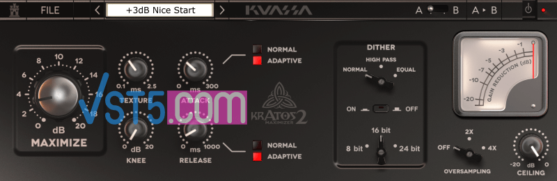 Kuassa Kratos 2 Maximizer v2.1.0 WiN-VST5-娱乐音频资源分享平台