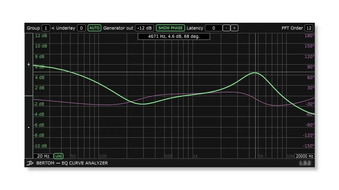 Bertom EQ Curve Analyzer 1.3.2 [Free]  频率分析器-VST5-娱乐音频资源分享平台