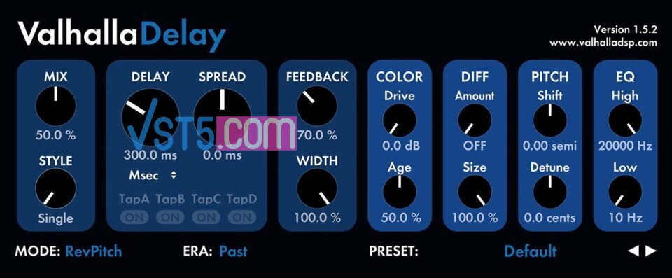 Valhalla DSP Valhalla Delay v2.1.0 Incl Patched and Keygen-R2R-VST5-娱乐音频资源分享平台