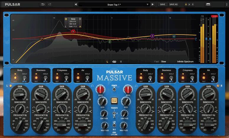 Pulsar Audio Pulsar Massive v1.0.8-R2R  被动EQ-VST5-娱乐音频资源分享平台