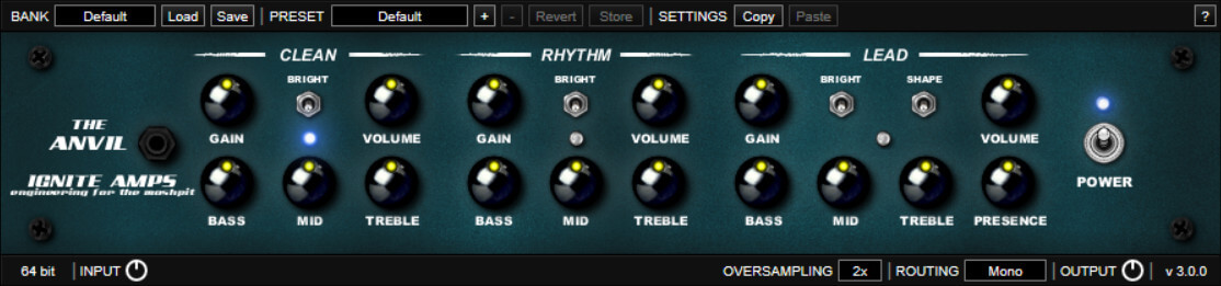 Ignite Amps The Anvil v3.0.0-VST5-娱乐音频资源分享平台