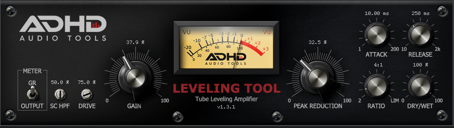 AdHd Audio Tools Leveling Tool v1.3.3 [FREE]-VST5-娱乐音频资源分享平台