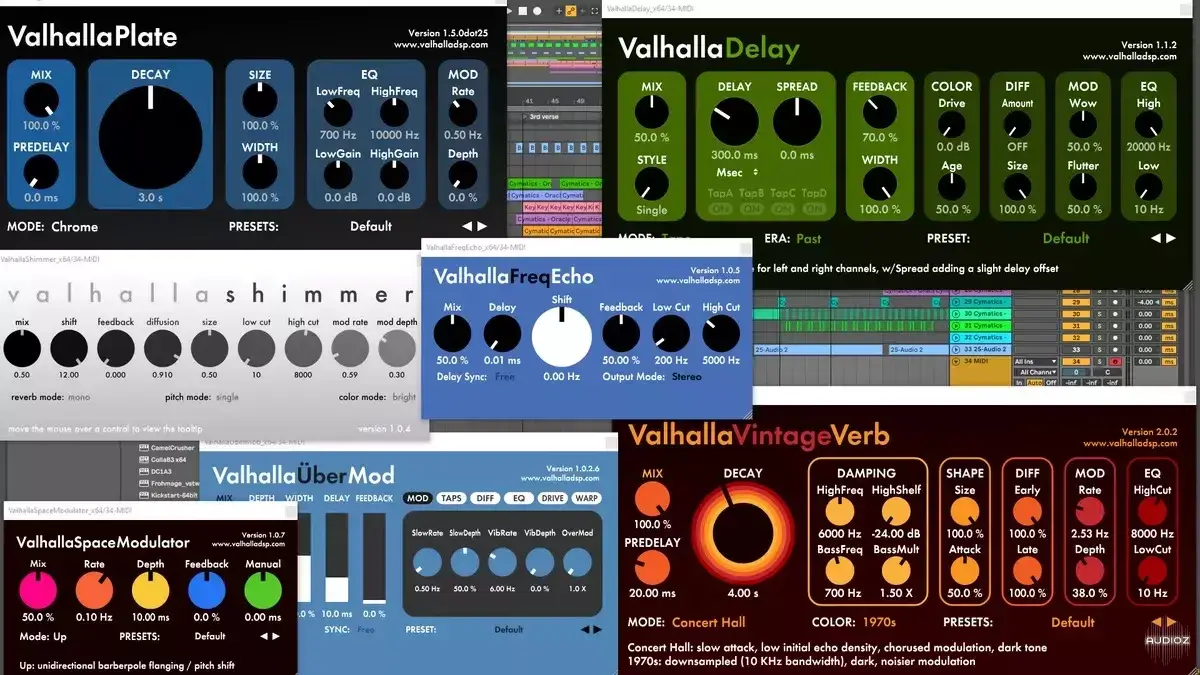 ValhallaDSP bundle 2022.11 CE-V.R-VST5-娱乐音频资源分享平台