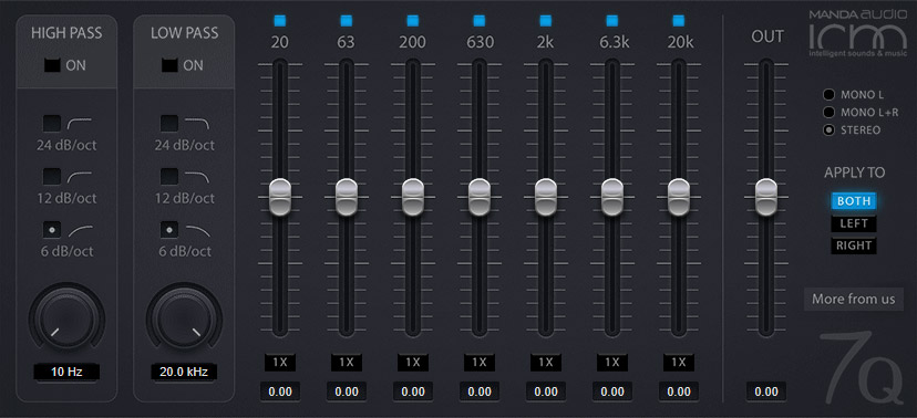 Manda Audio 7Q EQ v1.0.0 x64 x86-VST5-娱乐音频资源分享平台