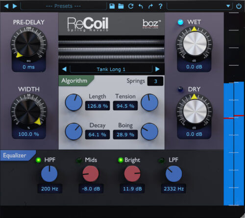 Boz Digital Labs ReCoil v1.0.0 Incl Keygen-R2R-VST5-娱乐音频资源分享平台