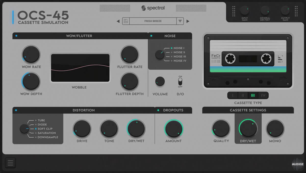 Spectral Plugins OCS-45 v1.1.2 [MOCHA]-VST5-娱乐音频资源分享平台