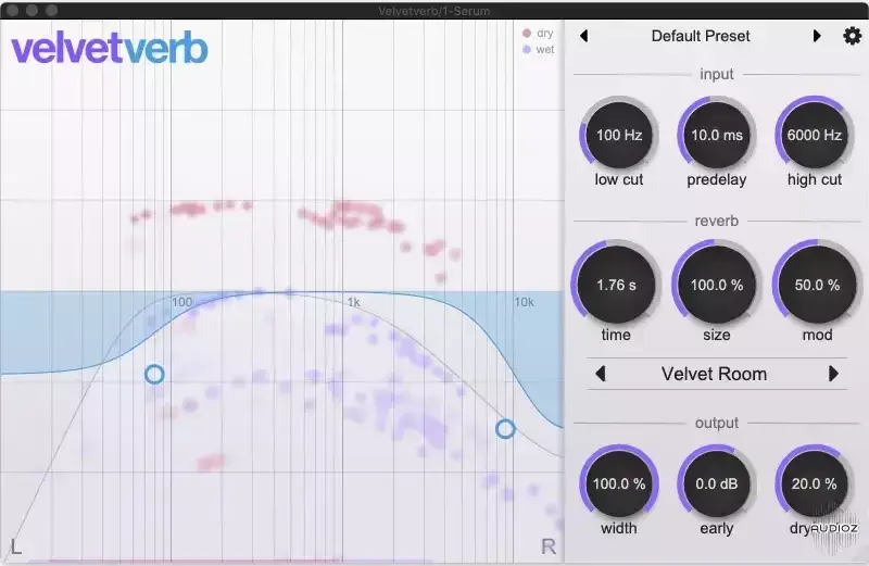 Mod Sound Velvetverb v1.1.1 – SEnki-VST5-娱乐音频资源分享平台