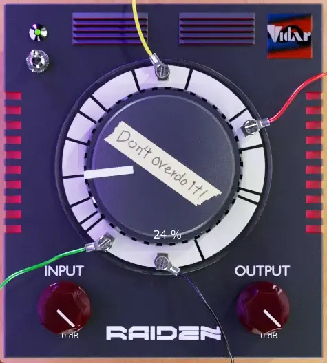 Vidar Audio RAIDEN Booster v1.0.0-MOCHA-VST5-娱乐音频资源分享平台