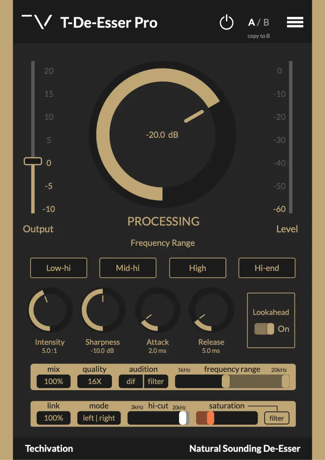 Techivation T-De-Esser Pro v1.1.15-MOCHA-VST5-娱乐音频资源分享平台