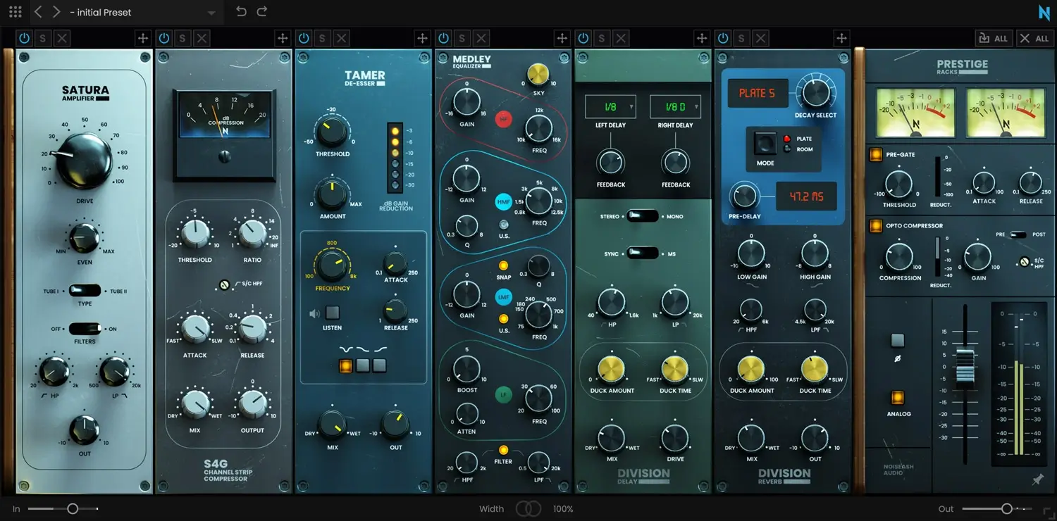 NoiseAsh Audio Prestige Racks v1.0.0 Incl Keygen -R2R-VST5-娱乐音频资源分享平台