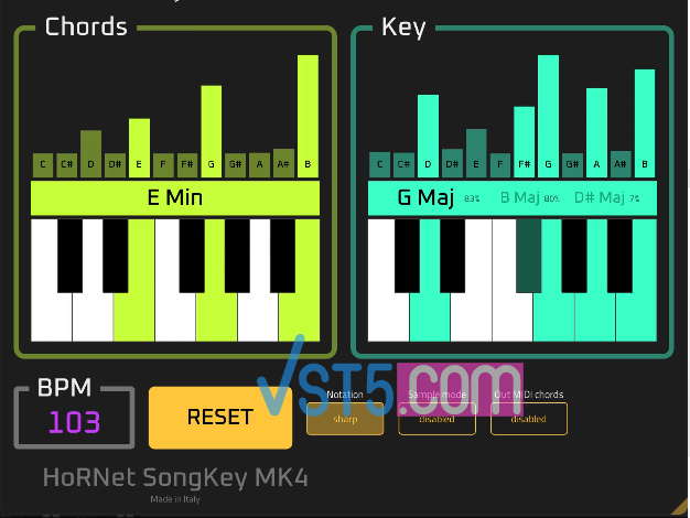 HoRNet SongKey MK4 V4.0.0-VST5-娱乐音频资源分享平台