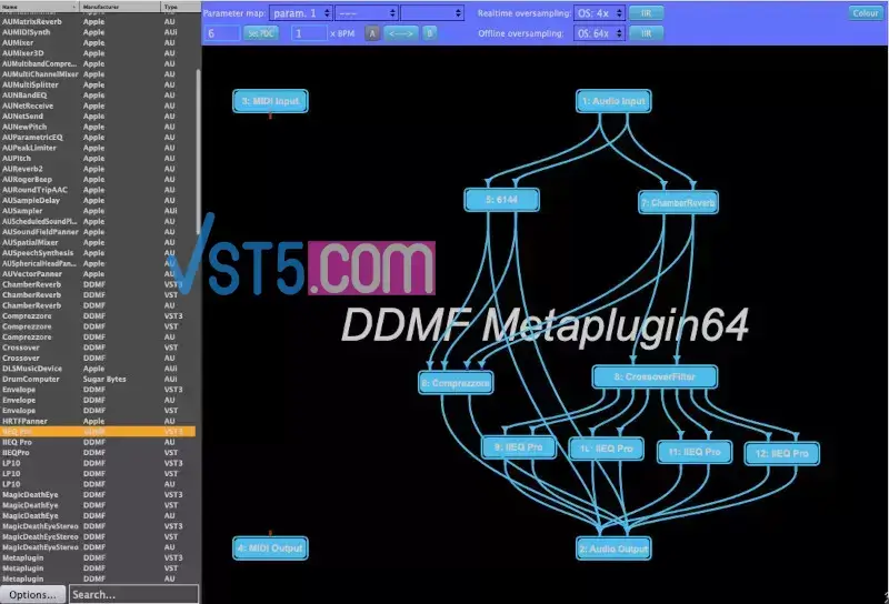 DDMF Metaplugin v. 4.3.1 x64 MOCHA-VST5-娱乐音频资源分享平台