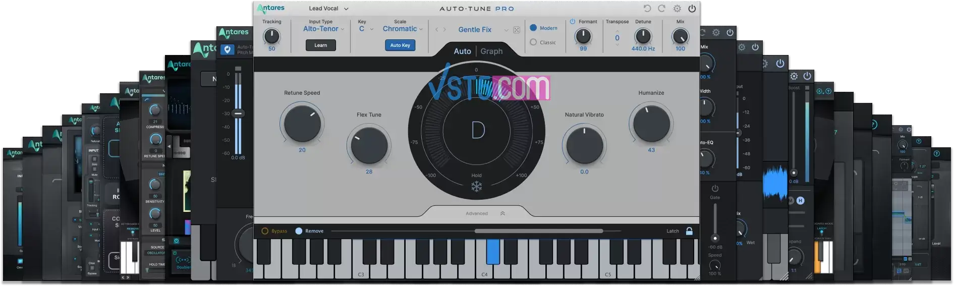 Antares Auto-Tune Unlimited 2023.12 CE-V.R-VST5-娱乐音频资源分享平台