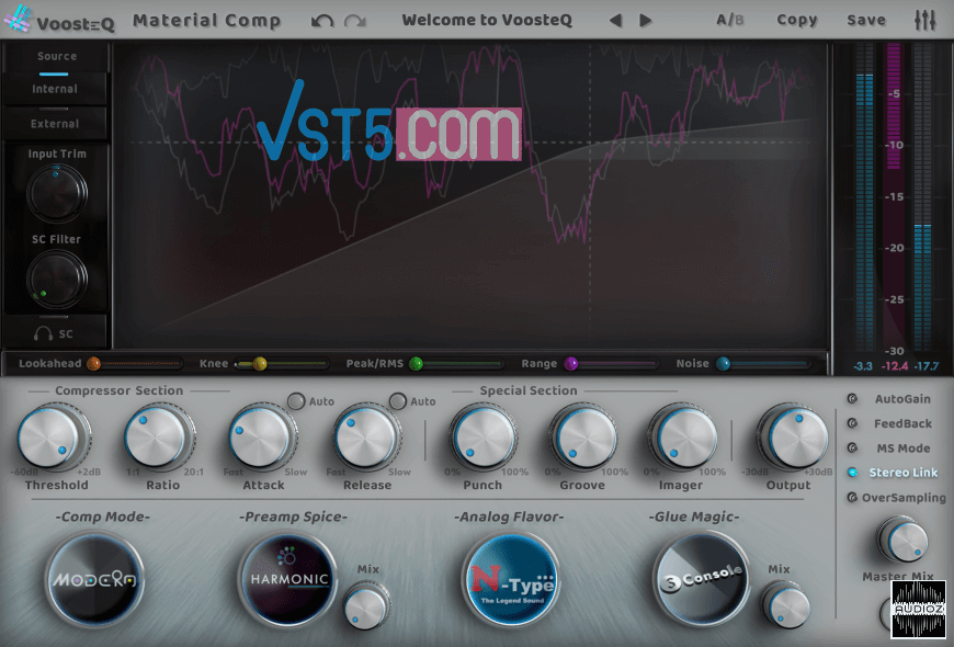 VoosteQ Material Comp v1.7.6 Incl Keygen-R2R-VST5-娱乐音频资源分享平台