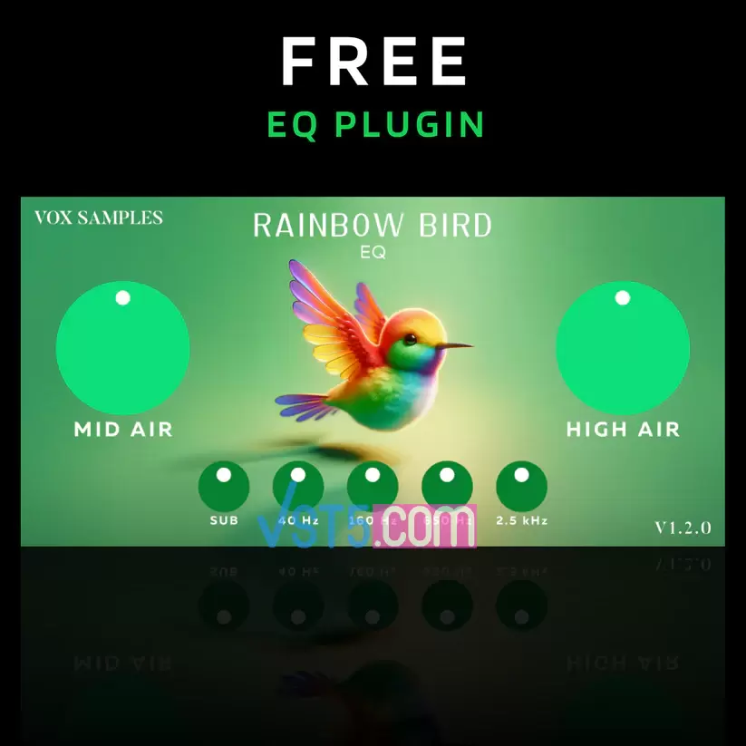 Vox Samples Rainbow Bird EQ v1.2.0-FREE-VST5-娱乐音频资源分享平台